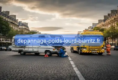 Remorquage campingcar